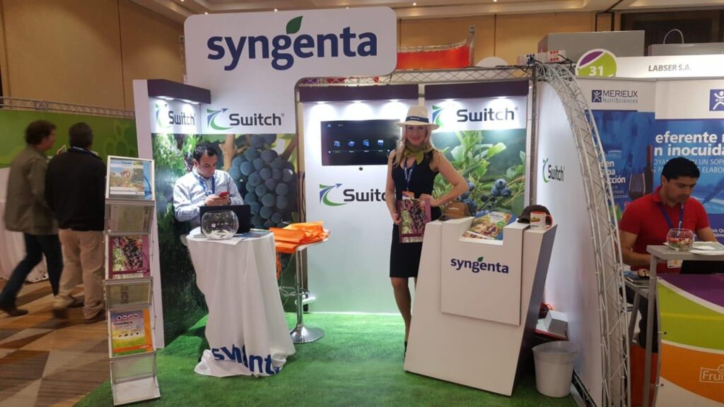 Stand Syngenta diseñado y montado por En Masa Producciones